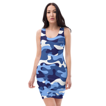 Load image into Gallery viewer, Signature White Ocean Camo Dress
