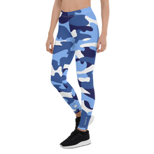 Load image into Gallery viewer, Signature White Ocean Camo Leggings