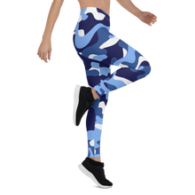 Load image into Gallery viewer, Signature White Ocean Camo Leggings