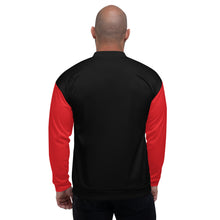 Load image into Gallery viewer, White Signature Jacket in Black/Red Colours
