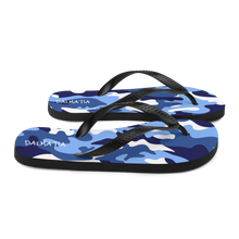 Load image into Gallery viewer, Signature White Ocean Camo Flip Flops
