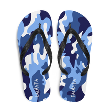Load image into Gallery viewer, Signature White Ocean Camo Flip Flops