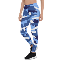 Load image into Gallery viewer, Signature White Ocean Camo Leggings
