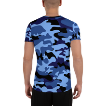 Load image into Gallery viewer, Signature Black Ocean Camo Athletic T-shirt
