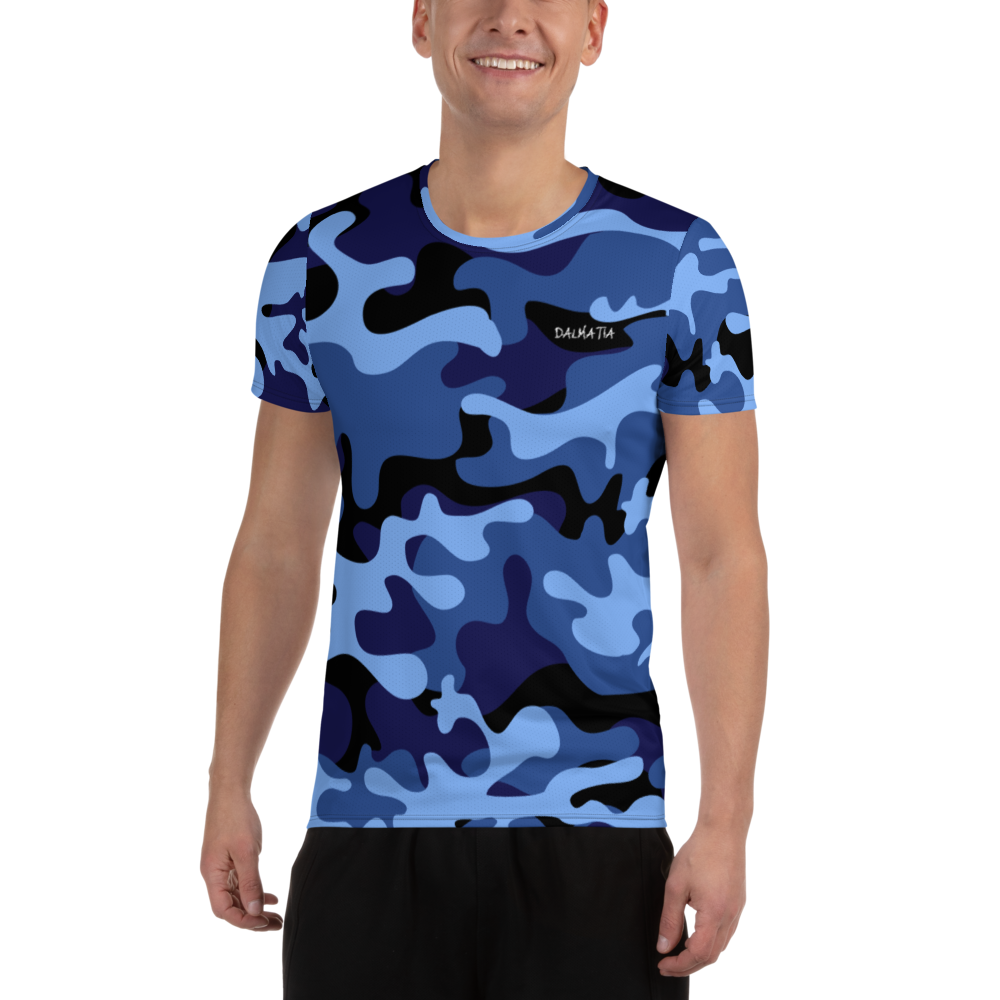 Signature Black Ocean Camo Athletic T-shirt – Dalmatia