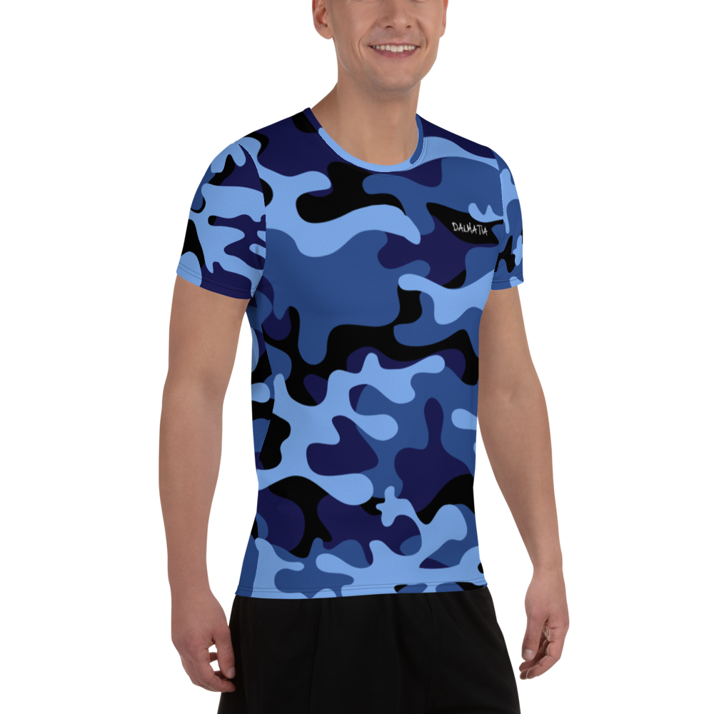 Signature Black Ocean Camo Athletic T-shirt – Dalmatia