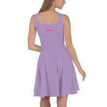 Load image into Gallery viewer, Small Signature Purple/Red Skater Dress
