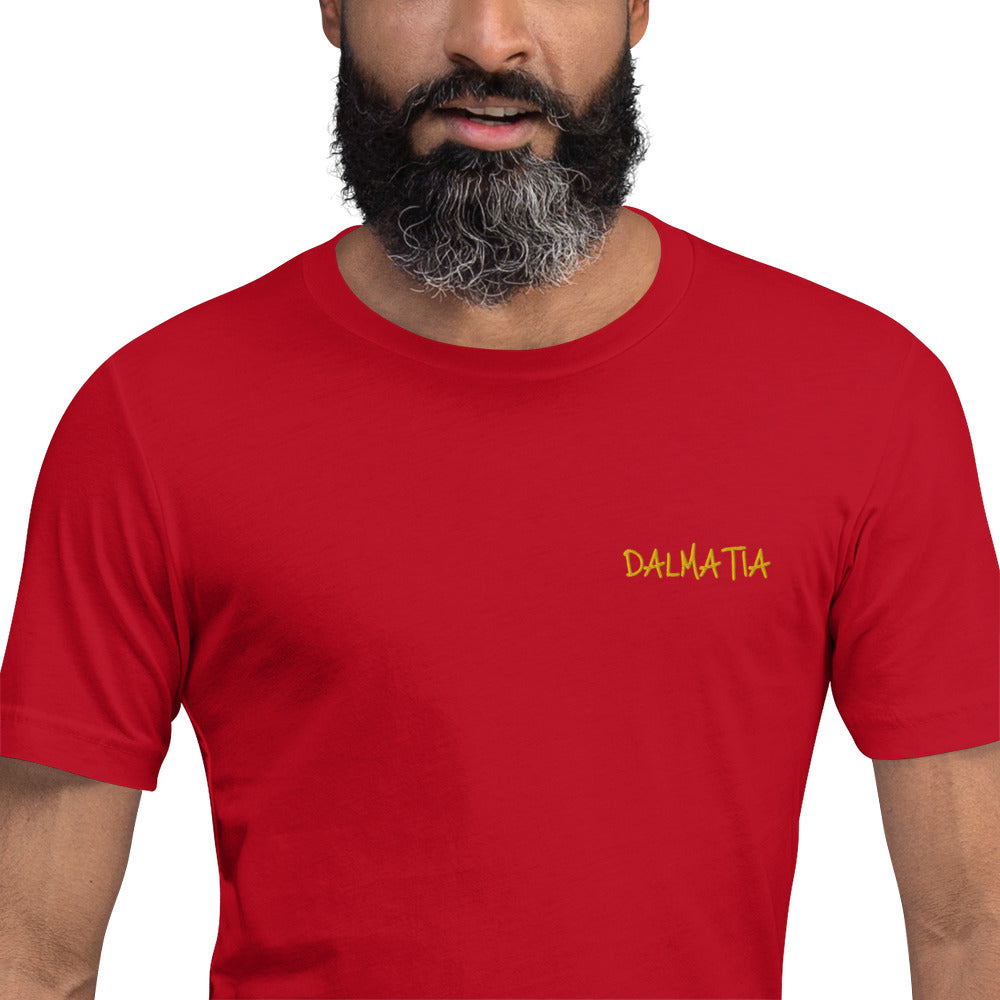 Signature Embroidered Color T-Shirt